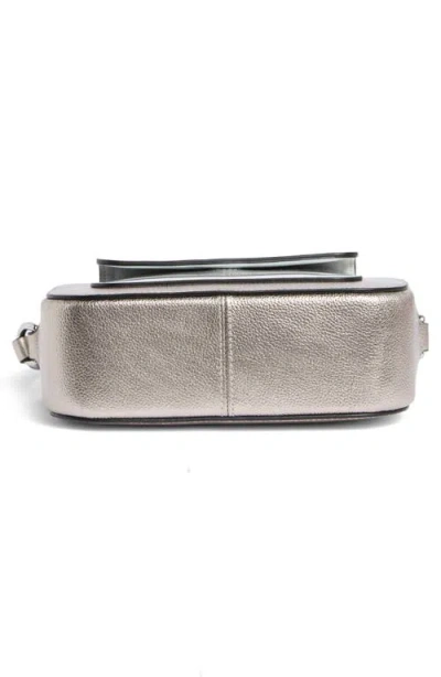 Kate Spade New York Ava Metallic Crossbody Bag In Silver