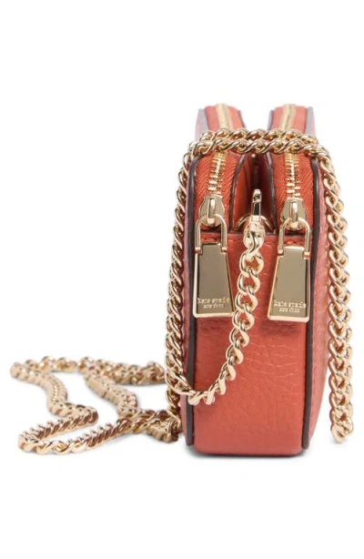 Kate Spade New York Taylor Pebbled Leather Double Zip Crossbody Bag In Pattern