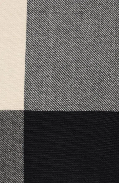 Modena Colorblock Scarf In Black