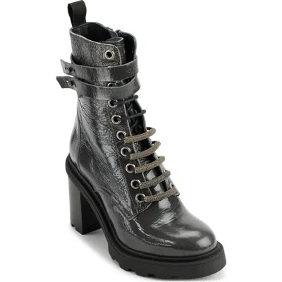 Dkny Phoebe Lug Sole Boot In Black
