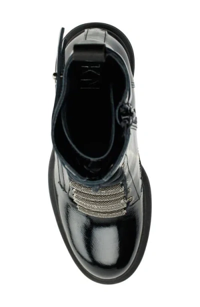 Dkny Phoebe Lug Sole Boot In Black