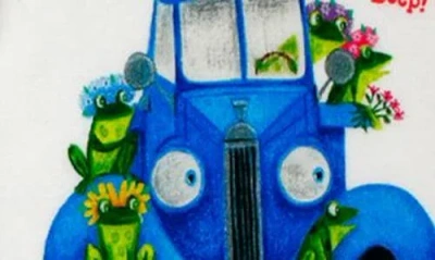 Baby Starters Kids' Little Blue Truck Two-piece Fitted Pajamas In Pink