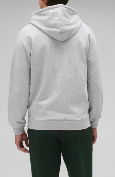 Reigning Champ Gray Midweight Terry Standard Zip Hoodie In 060 Hgrey