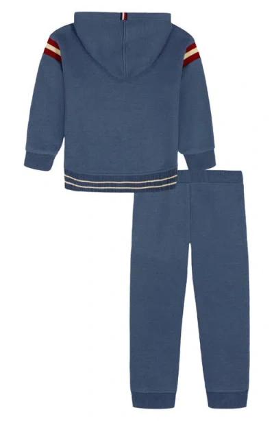 Tommy Hilfiger Fleece Hoodie & Joggers Set In Blue