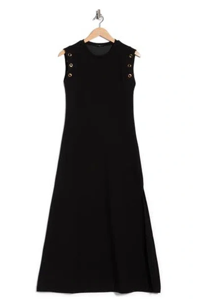 Area Stars Yoki Sleeveless A-line Dress In Black