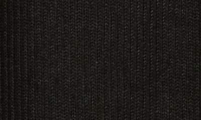 Area Stars Double Bow Puff Sleeve Sweater Dress In Black