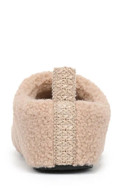 Blowfish Malibu Cushie Faux Shearling Slipper In Gray