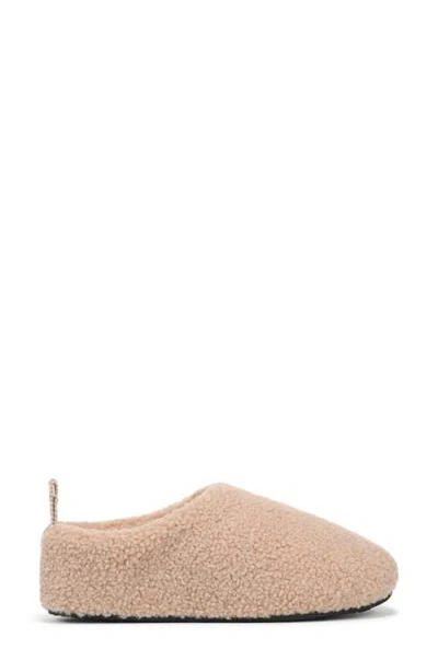 Blowfish Malibu Cushie Faux Shearling Slipper In Gray