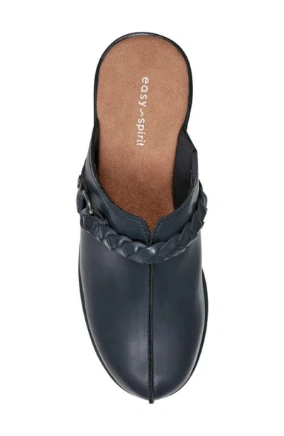 Easy Spirit Women's Penelope Braided Slip-on Mules In Black