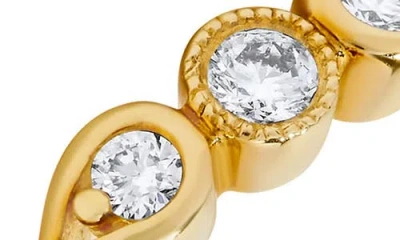 H.j. Namdar 14k Yellow Gold Diamond Stackable Ring In Gold