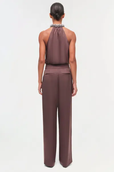 Simkhai Kyra Trousers In Brown