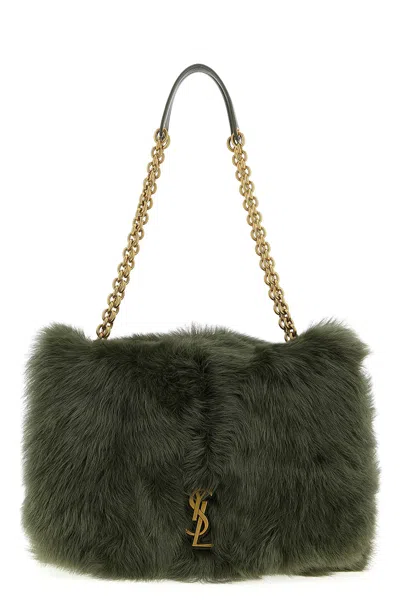 Saint Laurent Medium Jamie 4.3 Chain Bag In Green