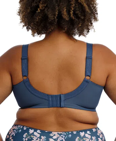 Goddess Kayla Full Figure Underwire Bra In Blue