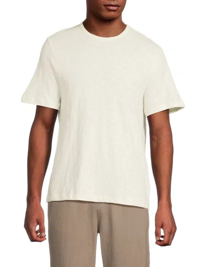 Onia Men's Slub Textured Cotton T-shirt In Neutral