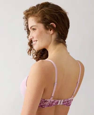 Wacoal Embrace Lace Contour Bra In Pink