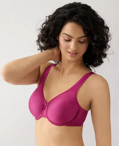 Wacoal Women's Basic Beauty Full-figure Underwire Bra 855192, Up To H Cup In Pink