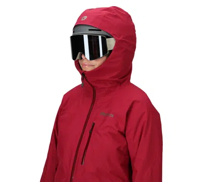 Marmot Women's Lightray Gore-tex Hooded Jacket In Red