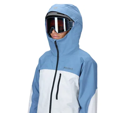 Marmot Women's Lightray Gore-tex Hooded Jacket In Blue