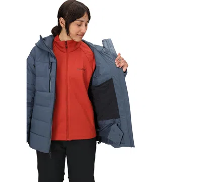 Marmot Women's Hooded Slingshot Jacket In Blue