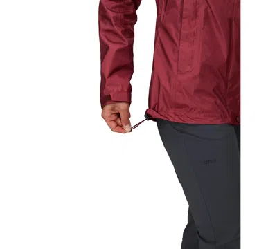 Marmot Women's Precip Eco Hooded Collar Jackets In Red