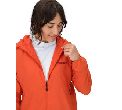 Marmot Aerothermal Hooded Jacket In Orange