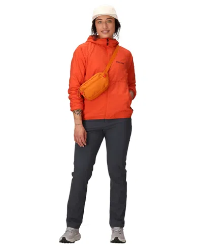 Marmot Aerothermal Hooded Jacket In Orange