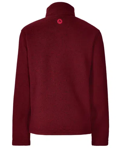 Marmot Women's Drop Line 1/2 Zip Jackets In Red