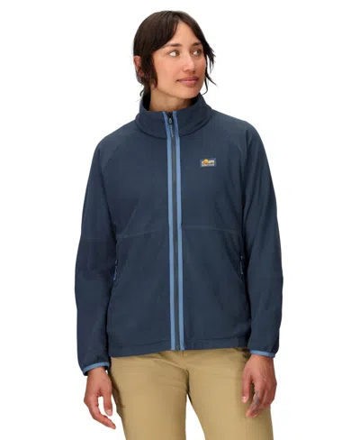 Marmot Women's Upward Long Sleeve Fleece Jacket In Blue