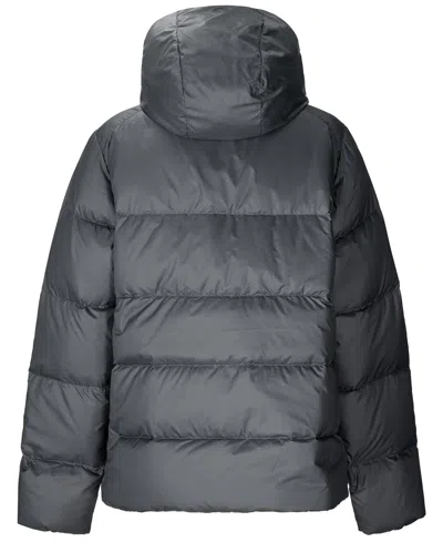 Marmot Women's Guides Big-baffled Puffer Hooded Jacket In Black