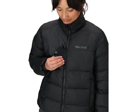 Marmot Women's Guides Down Puffer Jacket In Blue