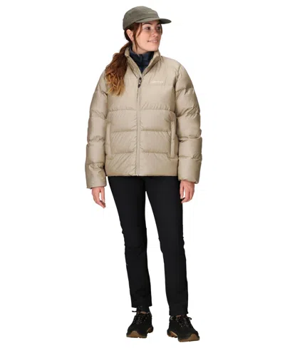 Marmot Women's Guides Down Puffer Jacket In Neutral