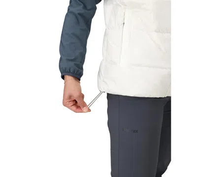 Marmot Guides 700 Fill Power Down Water Repellent Vest In White