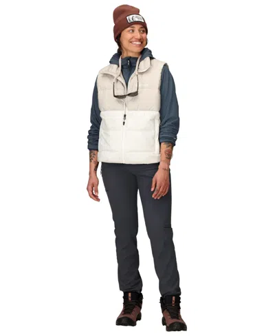 Marmot Guides 700 Fill Power Down Water Repellent Vest In White