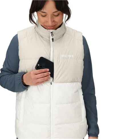 Marmot Guides 700 Fill Power Down Water Repellent Vest In White