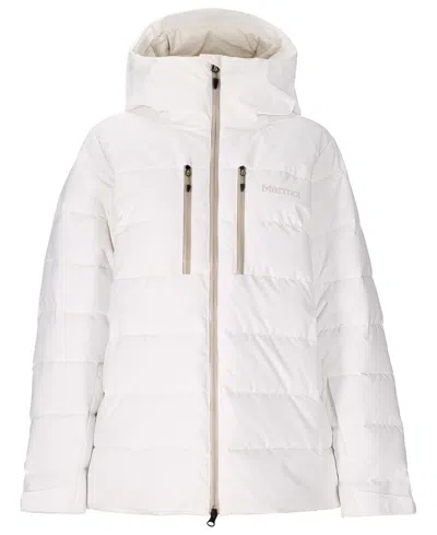 Marmot Women's Hooded Slingshot Jacket In White