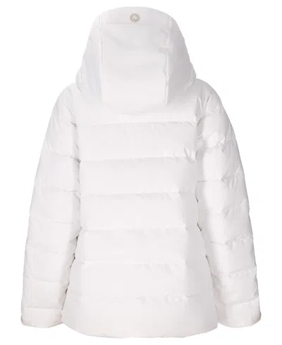 Marmot Women's Hooded Slingshot Jacket In White