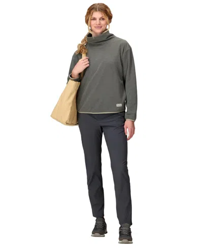 Marmot Women's Felton Fleece Cowl Neck In Gray