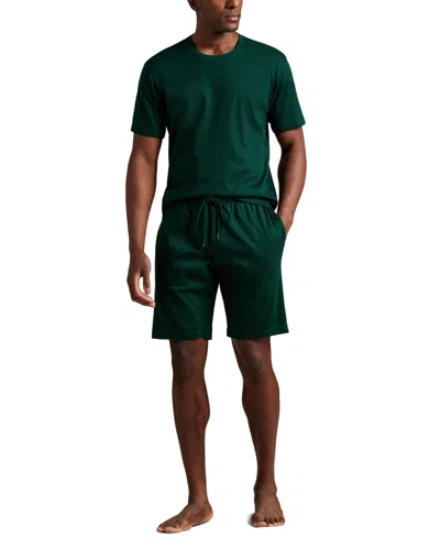 Polo Ralph Lauren Men's Cotton Pajama Shorts In Green