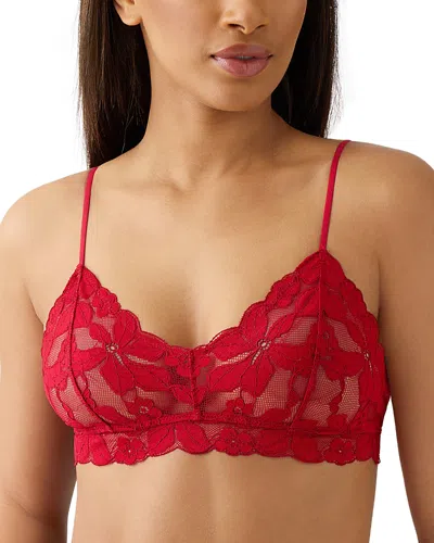 B.tempt'd By Wacoal B. Tempt'd By Wacoal Feeling Famous Bralette In Red