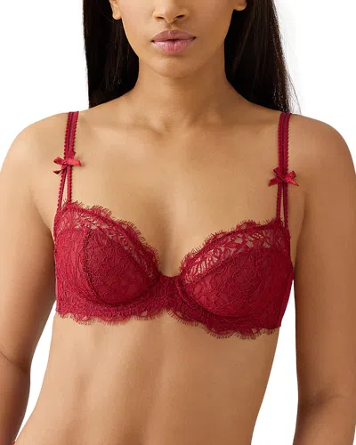 B.tempt'd By Wacoal It's On Lace Underwire Bra It's On Lace Underwire Bra In Red