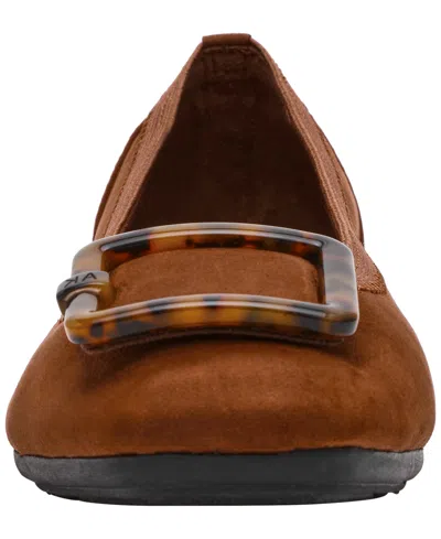 Anne Klein Women's Umari Slip On Flats In Brown