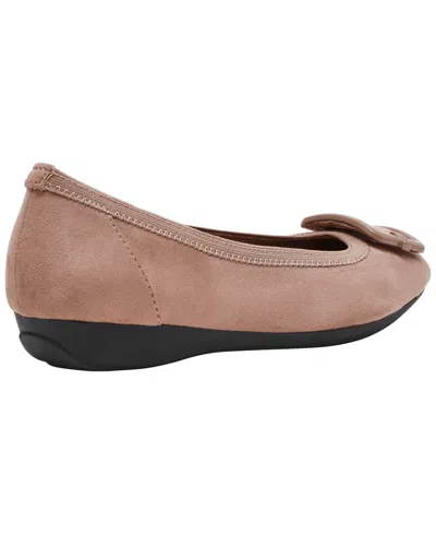 Anne Klein Women's Umari Slip On Flats In Brown
