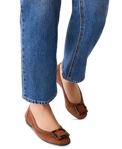 Anne Klein Women's Umari Slip On Flats In Brown