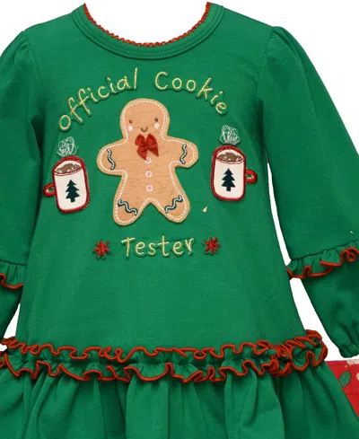 Bonnie Baby Baby Girls 2 Piece Cookie Tester Outfit In Multi