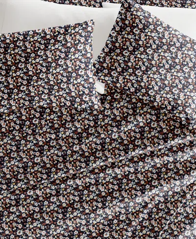Ienjoy Home Delicate Blossoms 4-p.c. Sheet Set, California King In Blue