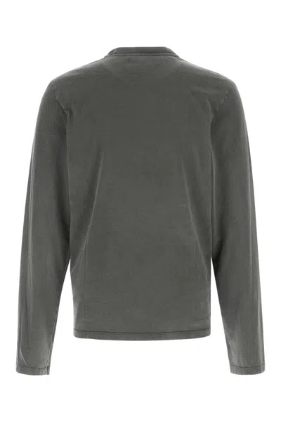 Gimaguas Dark Grey Cotton Antonio T-shirt In Gray