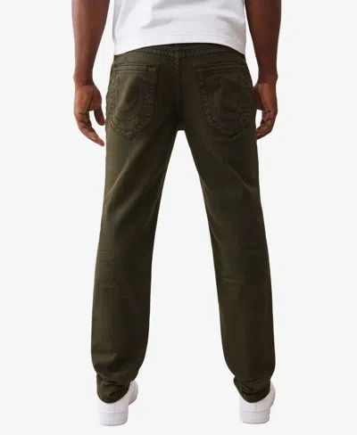 True Religion Men's Rocco Skinny Jean 32" In In Brown