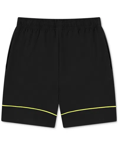 Lacoste Big Boys Ultradry Big Croc Woven Shorts In Black