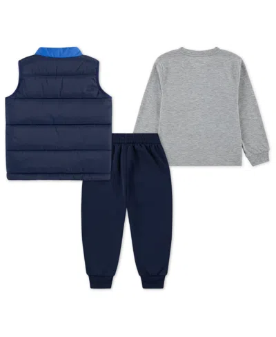 Nike Long Sleeve T-shirt, Vest & Pant Set In Multi