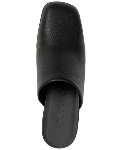 Aerosoles Women's Chata Shearling Clog In Black